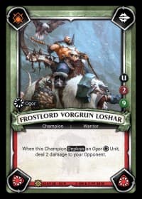 Frostlord Vorgrun Loshar (Unclaimed)