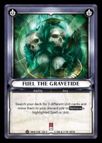 Fuel the Gravetide (Claimed)