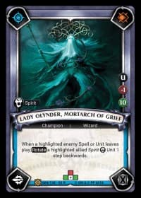 Lady Olynder, Mortarch of Grief (Claimed)