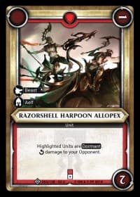 Razorshell Harpoon Allopex (Claimed)