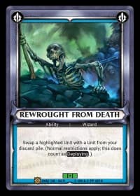 Rewrought from Death (Claimed)