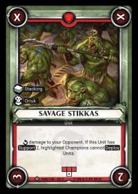 Savage Stikkas (Unclaimed)