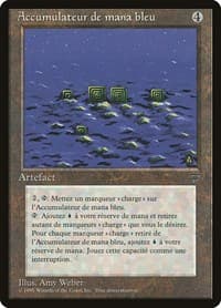 Blue Mana Battery (French) - "Accumulateur de mana bleu"