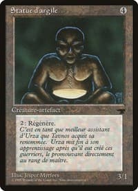 Clay Statue (French) - "Statue d'argile"