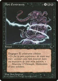 Word of Binding (French) - "Mot d'entraves"