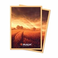 Unstable Lands Plains Standard Deck Protector sleeves for Magic (100-Pack)