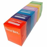 Deck Box Bundle - 6 Colors (Orange, Purple, Blue, Pink, Yellow and Green)