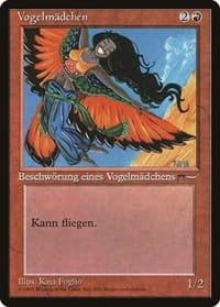 Bird Maiden (German) - "Vogelmadchen"