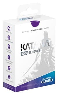 Katana 2018 Standard Size Sleeves - Purple (100-Pack)