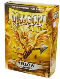 Dragon Shield Classic Standard Sleeves - Yellow (60-Pack)