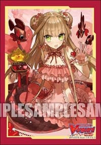 Bushiroad Sleeve Collection Mini Vol.379: Cardfight!! Vanguard - Choco Love Heart, Liselotte (70-Pack)