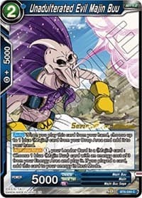 Unadulterated Evil Majin Buu