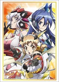 Bushiroad Sleeve Collection HG Vol.1893: Senki Zessho Symphogear AXZ - Hibiki, Tsubasa, & Chris (60-Pack)
