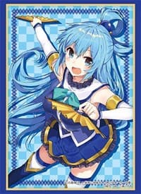 Bushiroad Sleeve Collection HG Vol.1896: Kadokawa Sneaker Bunko - KonoSuba - Aqua (60-Pack)