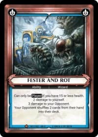 Fester and Rot (Unclaimed)