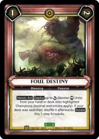 Foul Destiny (Claimed)