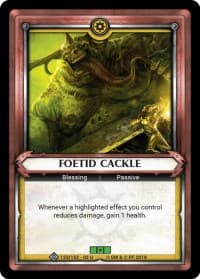 Foetid Cackle (Claimed)