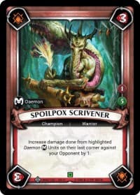 Spoilpox Scrivener (Claimed)