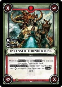 Incensed Thundertusk (Claimed)