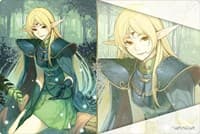Bushiroad Rubber Mat Collection Vol.298: Kadokawa Sneaker Bunko - Record of Lodoss War - Deedlit