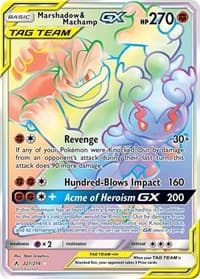 Marshadow & Machamp GX (Secret)