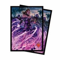 War of the Spark Liliana, Dreadhorde General (V2) Standard Deck Protector sleeves for Magic (100-Pack)