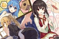 Bushiroad Rubber Mat Collection Vol.322: KonoSuba - Aqua, Megumin & Darkness