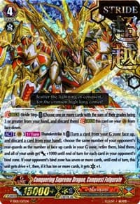 Conquering Supreme Dragon, Conquest Fulgurate (Hot Stamped)