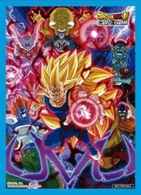 Dragon Ball Super CCG Destroyer Kings Tournament Prize Card Sleeves - Majin Vegeta (50-Pack)