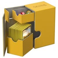 Flip 'n' Tray Deck Case XenoSkin - Amber (Holds 80+)