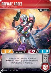 Private Arcee - Special Ops Warrior