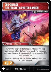 Private Firedrive - Ground Command Artillery // Duo-Charge Electrostatic Photon Cannon