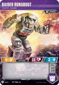 Raider Runabout - Infantry Soldier