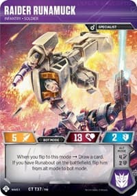 Raider Runamuck - Infantry Soldier