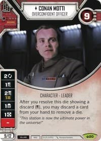Conan Motti - Overconfident Officer (Card Only)