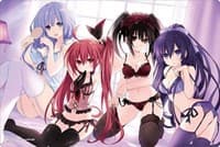 Bushiroad Rubber Mat Collection Vol.349: Fujimi Fantasia Bunko - Date A Live - Tohka, Kotori, Kurumi, & Miku