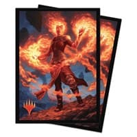 Core Set 2020 Standard Deck Protectors M20 V4 - Chandra, Awakened Inferno (100-Pack)