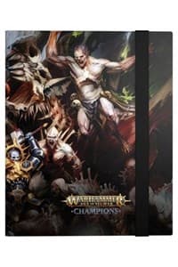 Binder - 18-Pocket Side-Loading FlexXfolio - Warhammer Age of Sigmar: Champions - Order vs. Death