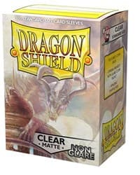 Dragon Shield Non-Glare Matte Clear Sleeves (100-Pack)