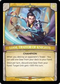 Liam, Traitor of Knights