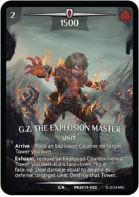 G.Z. the Explosion Master (Full Art) (Foil)