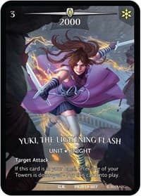 Yuki, the Lightning Flash (Full Art)