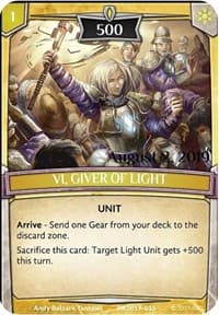 Vi, Giver of Light (Stamped)