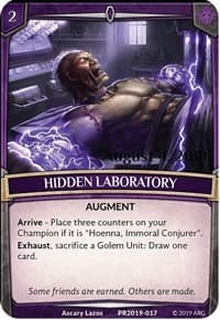 Hidden Laboratory (Stamped)