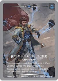 Jemial, Cryptic Caster (Silver Metal)