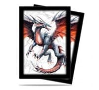 Black Dragon Small Deck Protector by Mauricio Herrera (60-pack)