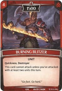 Burning Blitzer