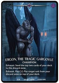 Ergon, the Tragic Gargoyle