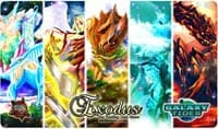 Galaxy Tides Common Playmat for Exodus TCG