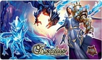 Lucia Shardfolk Playmat for Exodus TCG (Stitched Edge)